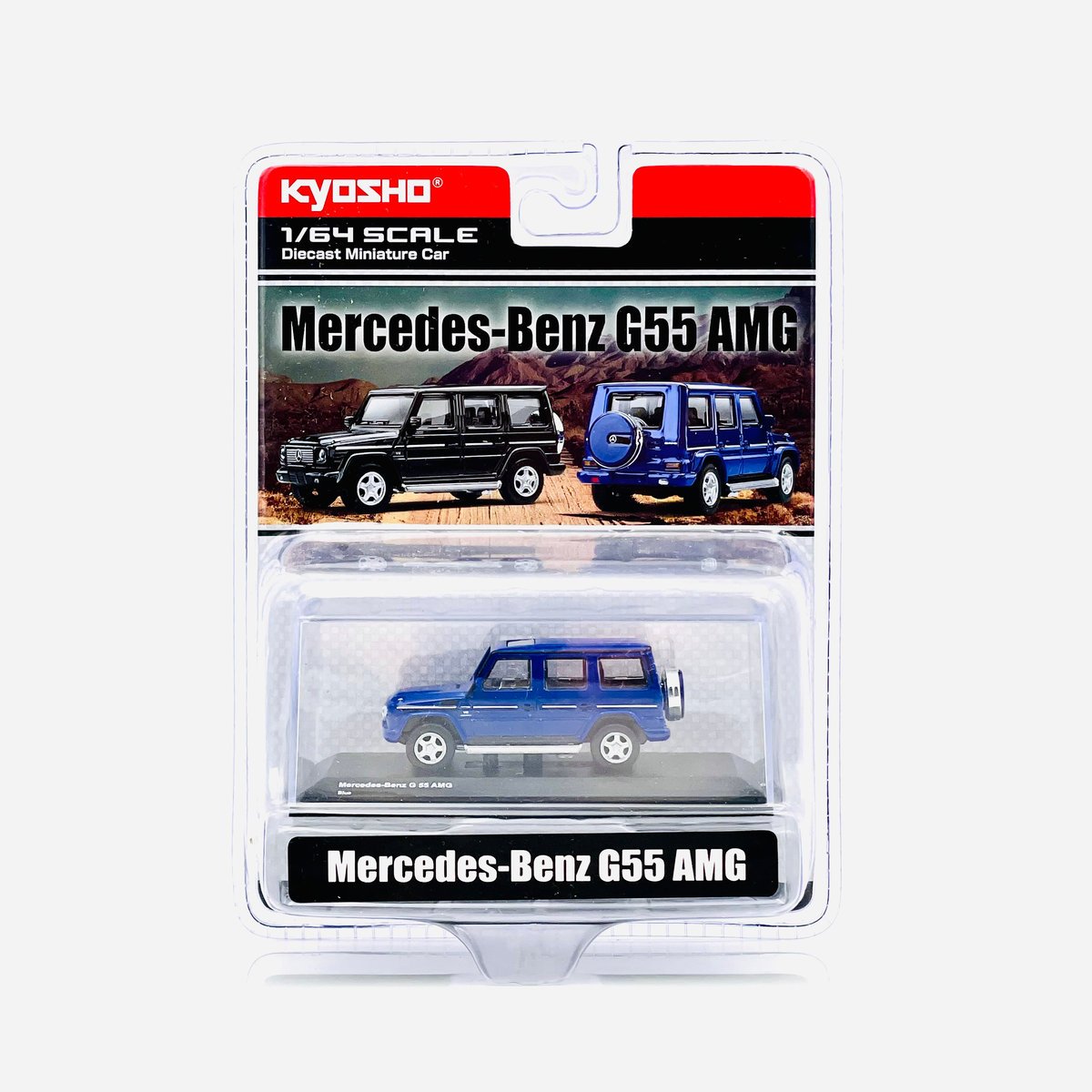 Mercedes-Benz G55 AMG Blue Kyosho 1:64