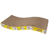 Zabawki dla kotów - NUXIE Drapak - leżak dla kota z kocimiętka 43x21cm - miniaturka - grafika 1