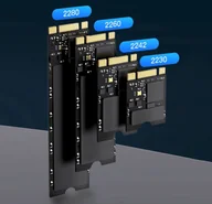 Obudowy i kieszenie na dyski twarde - Stacja dokująca Reagle Stacja klonująca dysk SSD NVME PCIe M.2 USB-C 3.2 M2 Adapter do 4TB 10gbps - miniaturka - grafika 1
