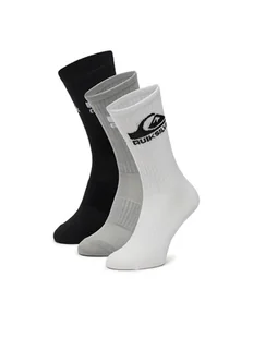 Quiksilver Skarpety AS_QUIKSILVER_101W_SS25 (3-PACK) Biały - Skarpetki męskie - miniaturka - grafika 1