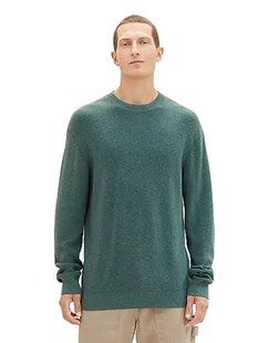 TOM TAILOR sweter męski, 32619 – zielony (Green Dust Melange), 3XL - Swetry męskie - miniaturka - grafika 1