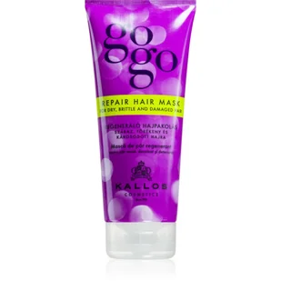 Kallos Cosmetics Odbudowująca maska do włosów - Cosmetics Gogo Repair Conditioner For Dry Hair Odbudowująca maska do włosów - Cosmetics Gogo Repair Conditioner For Dry Hair - Maski do włosów - miniaturka - grafika 1