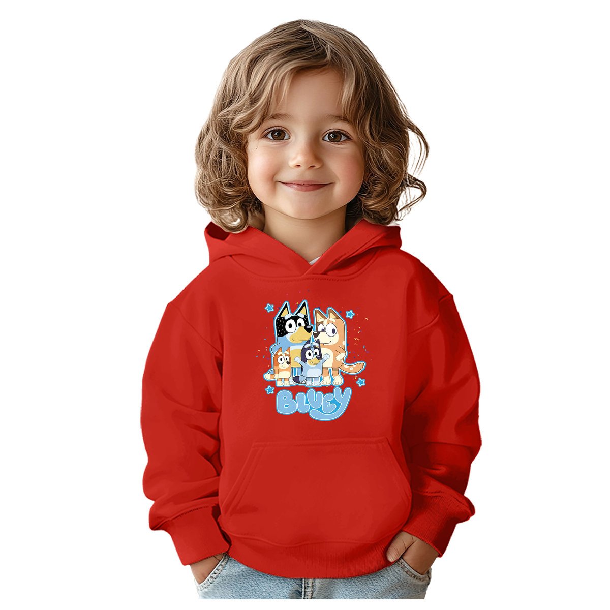 BLUZA DZIECIĘCA BLUEY BLUE 134-140 CHŁOPIĘCA DZIEWCZĘCA PREZENT