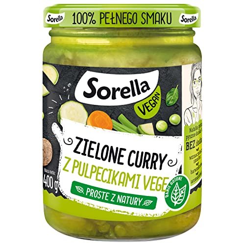 Zielone curry z pulpecikami vege 400 g