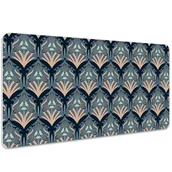 Podkładki na biurko - Duża mata na biurko Vintage kwiaty vintage 100x50 cm - miniaturka - grafika 1