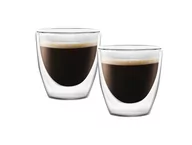 Szklanki - Vialli Design KOMPLET 2 SZKLANEK 80ML ESPRESSO Z PODWÓJNĄ ŚCIANKĄ - miniaturka - grafika 1