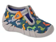 Buty dla chłopców - Kapcie dziecięce chłopięce domowe do przedszkola Befado 110N495-26 - miniaturka - grafika 1