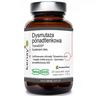 Kenay Dysmutaza Ponadtlenkowa 30vegcaps - Witaminy i minerały dla sportowców - miniaturka - grafika 1