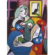 Puzzle - Piatnik Picasso, Kobieta z książką 534140 - miniaturka - grafika 1