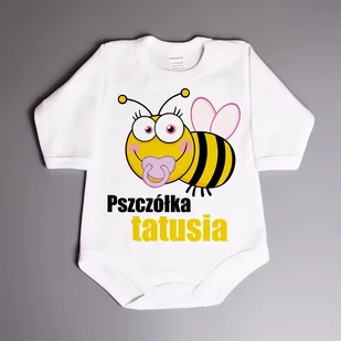 Pszczółka tatusia - body niemowlęce - Body - miniaturka - grafika 1