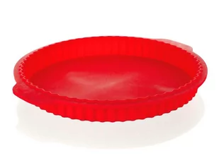 Banquet Silikonowa forma do pieczenia ciast 27 x 3,5cm Culinaria red 3120040R 8591022343203 - Formy do ciast - miniaturka - grafika 1