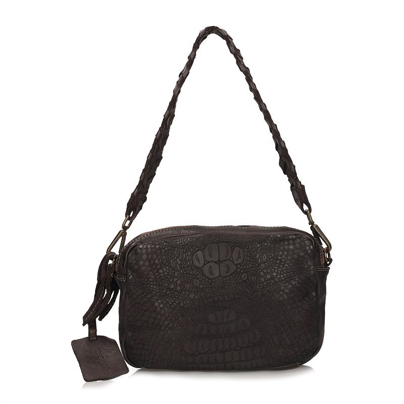 Torebka skórzana listonoszka F122