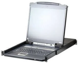 Aten KVM 16 port LCD LED 19 + keyboard + touchpad USB-PS/2 IP Admin (CL5716IN-ATA-AG) - Przełączniki KVM - miniaturka - grafika 1
