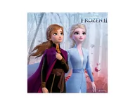 Urodziny dziecka - PROCOS Serwetki urodzinowe Frozen 2 Kraina Lodu 2 25 cm 16 szt uniwersalny 47948-uniw - miniaturka - grafika 1