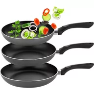 Patelnie - PATELNIA TRADYCYJNA Z FAKTURĄ PLASTRA MIODU MAJA 24CM 26CM 28CM INDUKCJA - miniaturka - grafika 1