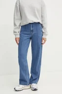 Spodnie damskie - adidas Originals jeansy damskie high waist IW5758 - miniaturka - grafika 1
