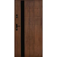 Drzwi zewnętrzne - Pantor Drzwi zewnętrzne stalowe Alicante orzech 80P - miniaturka - grafika 1