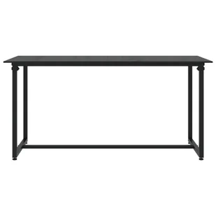 4-cz. ogrodowy zestaw wypoczynkowy, poduszki, czarny rattan PE - Sofy ogrodowe - miniaturka - grafika 13