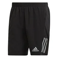 Spodenki damskie - adidas Męskie szorty OWN The Run SHO Shorts, czarne/odblaskowe srebro, S 7" - miniaturka - grafika 1