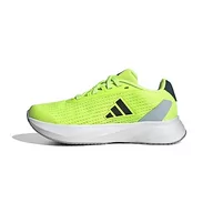 Buty dla dziewczynek - adidas Duramo SL K, Unisex buty dziecięce, Lucid Lemon Core Black Wonder Blue, 39 1/3 EU - miniaturka - grafika 1