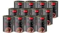 Mokra karma dla kotów - Mokra karma dla kota Piper Animals Junior z cielęciną zestaw 12 x 400 g - miniaturka - grafika 1