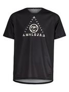 Koszulki sportowe męskie - Maloja Koszulka funkcyjna "AnteroM" w kolorze czarnym - miniaturka - grafika 1