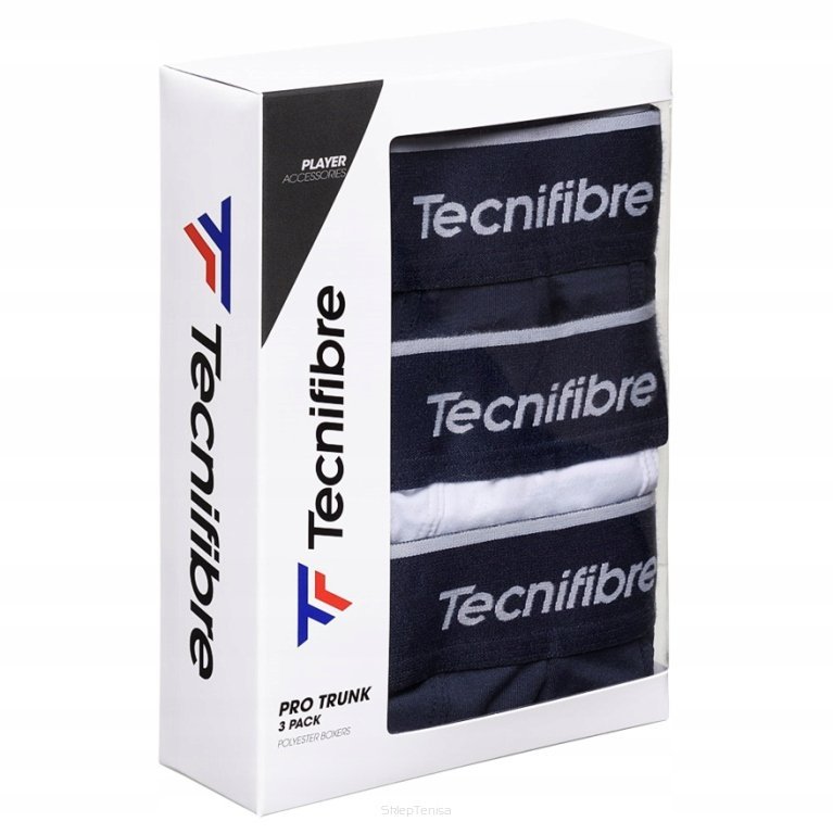 Bokserki męskie Tecnifibre Pro Trunks 22 3P - wielokolorowe S/M