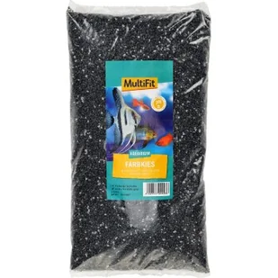 MultiFit Żwirek kolorowy 2-3 mm 5 kg łupkowo-szary - Podłoże do akwarium - miniaturka - grafika 1