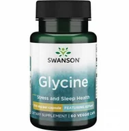 Suplementy diety - AjiPure glicyna 500 mg (60 kaps.) - miniaturka - grafika 1