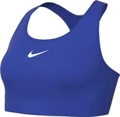 Biustonosze - Nike damski biustonosz W Nk Df Swsh Hgh Spt Bra, Hyper Royal/Hyper Royal/Black, DX6815-405, LA-B - miniaturka - grafika 1