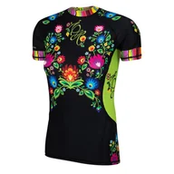 Kimona, stroje i obuwie - Koszulka Sportowa Damska do fitness Rasguard MMA EXTREME HOBBY FOLK - miniaturka - grafika 1