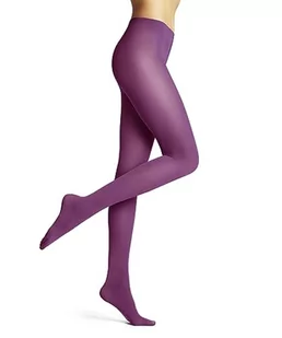 FALKE Damskie rajstopy Pure Matt 50, półprzezroczyste, 50 DEN, zrównoważone, bez wzoru, 1 sztuka rajstopy, fioletowe (Orchid 8776), M - Rajstopy - miniaturka - grafika 1