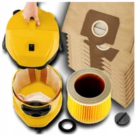 Worki do odkurzaczy - 10x Worki Filtr Do Odkurzacza Karcher WD3 200 MV3 Grubsze Wzmocnione Jakość - miniaturka - grafika 1