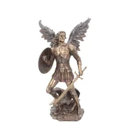 Figurki dekoracyjne - Figura ARCHANGEL MICHAEL (33 cm) Archanioł Michał - miniaturka - grafika 1