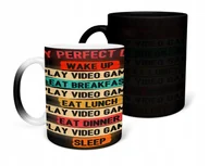 Kubki - KUBEK MAGICZNY Z NADRUKIEM-PREZENT GAME PAD RÓŻNE WZORY DO WYBORU+IMIĘ - miniaturka - grafika 1