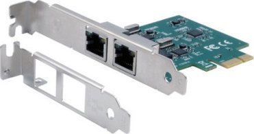 Exsys EXSYS EX-60102 2-portowa 1-gigabitowa karta sieciowa PCIe