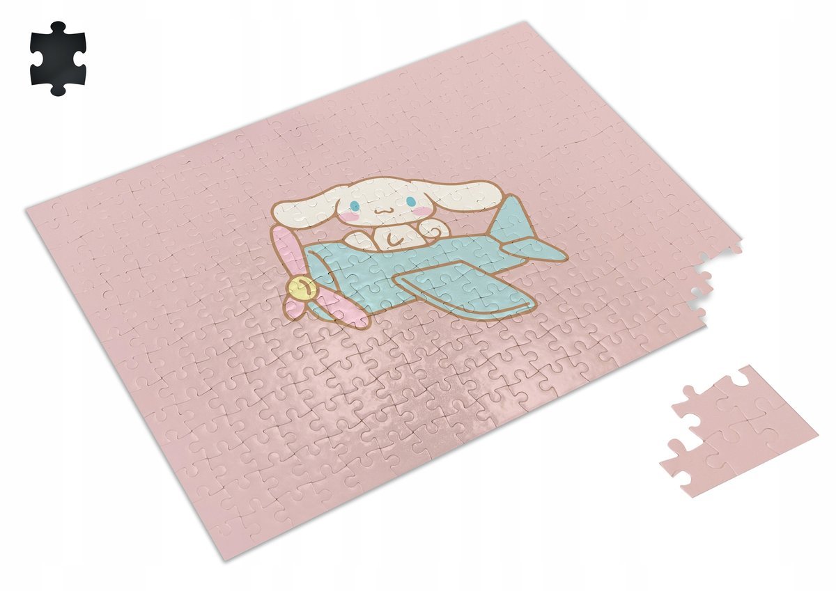 Puzzle KUROMI HELLO KITTY Cinnamoroll A3 252 el z Nadrukiem + IMIĘ 71