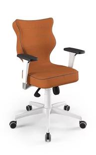 Fotel biurowy, krzesło biurowe Entelo Krzesło biurowe Perto Biały FC34 DC-I-6-A-B-FC34-B - Fotele i krzesła biurowe - miniaturka - grafika 1