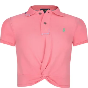 POLO RALPH LAUREN Polo | Regular Fit - Koszulki dla dziewczynek - miniaturka - grafika 1