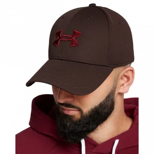 Męska czapka z daszkiem Under Armour Men\'s UA Blitzing - brązowa - Czapki męskie - miniaturka - grafika 1