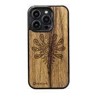 Etui i futerały do telefonów - Drewniane Etui Bewood iPhone 14 Pro PARZENICA LIMBA - miniaturka - grafika 1