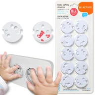 Zabezpieczenia dla dzieci - BABYONO ZABEZPIECZENIA DO GNIAZDEK ELEKTRYCZNYCH ZAŚLEPKI ROTACYJNE 10 SZT. - miniaturka - grafika 1