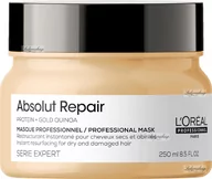 Maski do włosów - L Oréal Professionnel - SERIE EXPERT - ABSOLUT REPAIR - PROFESSIONAL MASK - Odbudowująca maska do mocno zniszczonych włosów - 250 ml - miniaturka - grafika 1