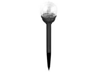 Polux Lampa solarna RGB KULA wbijana w ziemię 1 LED SL2302S /SANICO - Lampy ogrodowe - miniaturka - grafika 1