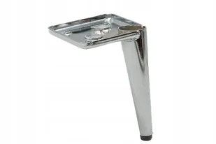 Noga meblowa Szpilka srebrny chrom wysokość 13 cm - Meble modułowe i akcesoria - miniaturka - grafika 1