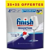 Środki do zmywarek - Finish Powerball Quantum All in 1, tabletki do zmywarki, 70 szt. - miniaturka - grafika 1