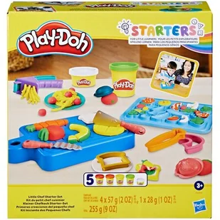 Ciastolina PLAY-DOH Starters Mały kucharz F69045L0 - Masy plastyczne - miniaturka - grafika 1