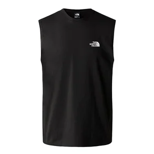 Koszulka The North Face Simple Dome Tank 0A87R3JK31 - czarna - Koszulki męskie - miniaturka - grafika 1