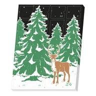 Pozostałe akcesoria świąteczne - Kalendarz adwentowy z kawą i herbatą Christmas Land - 12 wysokogatunkowych herbat liściastych + 12 świeżo mielonych kaw smakowych, wyjątkowy prezent u - miniaturka - grafika 1