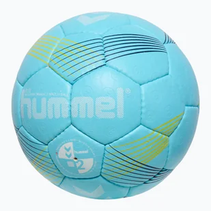 Piłka do piłki ręcznej Hummel Elite HB blue/white/yellow rozmiar 2 - Piłka ręczna - miniaturka - grafika 1
